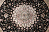 Load image into Gallery viewer, 9 x 9 Square Silk Handmade Fancy Rug QOM #40673