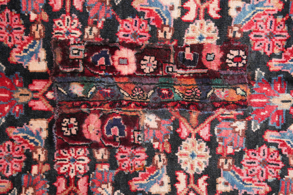 10 x 12.8 Semi-Antique Persian Herati Rug #F-4135