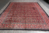 Load image into Gallery viewer, 10 x 12.8 Semi-Antique Persian Herati Rug #F-4135