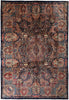 Load image into Gallery viewer, 9.6 x 13 Historic ZirKhaki persian Kashmar Rug Exotic Pattern #F-4136