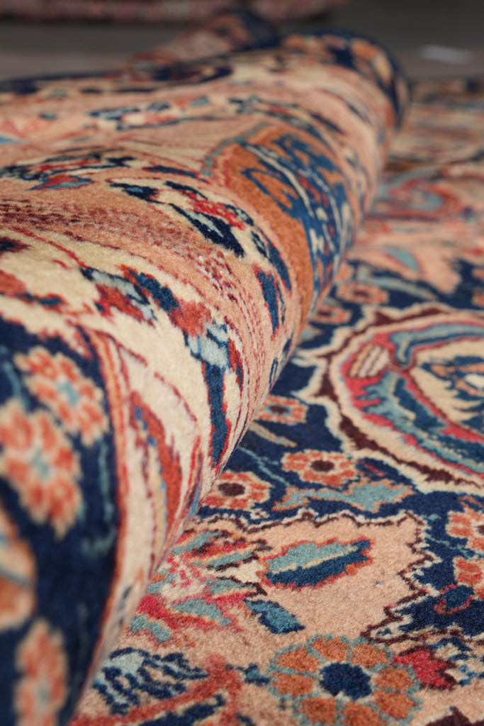 9.6 x 13 Historic ZirKhaki persian Kashmar Rug Exotic Pattern #F-4136