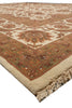 Load image into Gallery viewer, 12 x 15.9 Quality Ivory Wool Handmade Jaipur Rug #PIX-5662