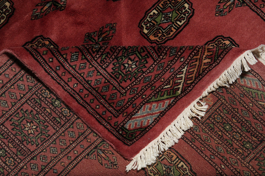 4.3 x 6 Bokhara Rug Handmade Imported Pakistan Carpet #41082