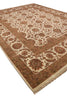 Load image into Gallery viewer, 12 x 15.9 Quality Ivory Wool Handmade Jaipur Rug #PIX-5662