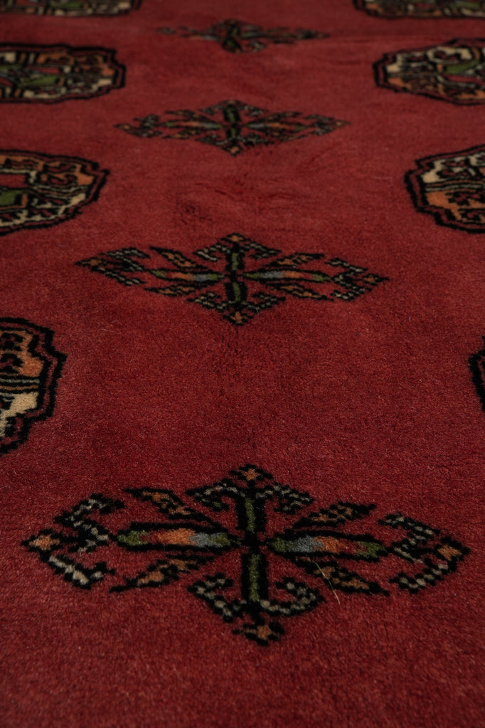 4.3 x 6 Bokhara Rug Handmade Imported Pakistan Carpet #41082