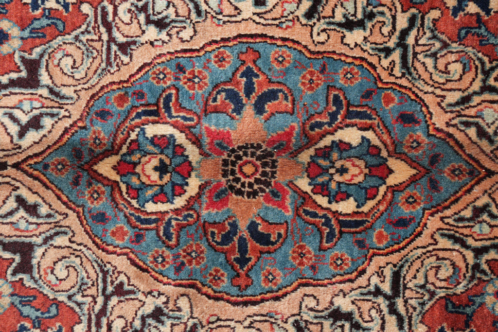 9.6 x 13 Historic ZirKhaki persian Kashmar Rug Exotic Pattern #F-4136