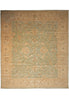 Load image into Gallery viewer, 13.11 x 16.1 Chobi Peshawar Rug Light Green Gold