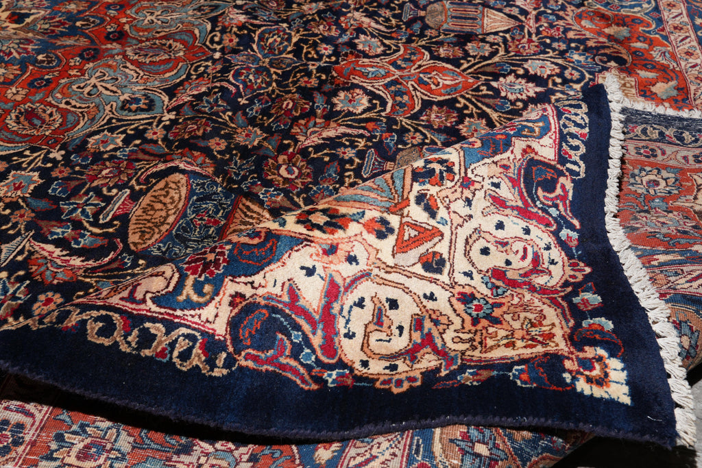 10 x 13.2 Persian Kashar Rug Zirkhaki Ancient Pattern #F-4137