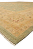 Load image into Gallery viewer, 13.11 x 16.1 Chobi Peshawar Rug Light Green Gold #PIX-15451