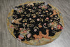 Load image into Gallery viewer, 6 x 6 Round Needle Point Rug Deers Dog Duck #018066