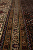Load image into Gallery viewer, 8.3 x 11.5 High Quality Wool and Silk Mahi Tabriz All Over Herati Hand-Knotted Rug Black #PIX-802-30