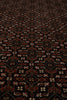 Load image into Gallery viewer, 8.3 x 11.5 High Quality Wool and Silk Mahi Tabriz All Over Herati Hand-Knotted Rug Black #PIX-802-30