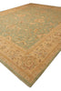 Load image into Gallery viewer, 13.11 x 16.1 Chobi Peshawar Rug Light Green Gold #PIX-15451