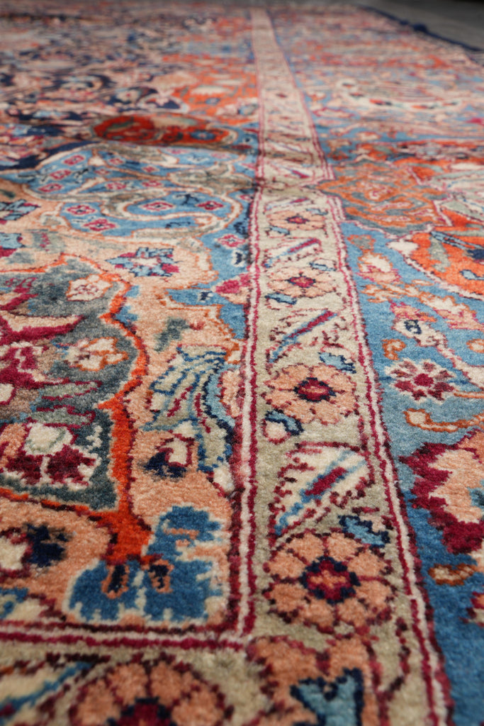 10 x 13.2 Persian Kashar Rug Zirkhaki Ancient Pattern #F-4137