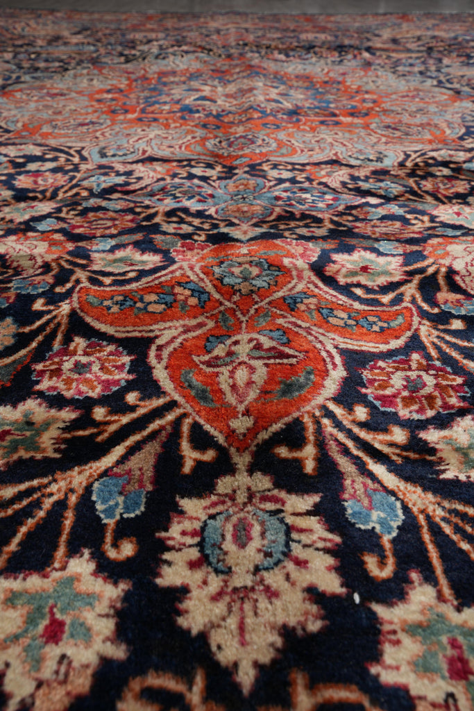 10 x 13.2 Persian Kashar Rug Zirkhaki Ancient Pattern #F-4137