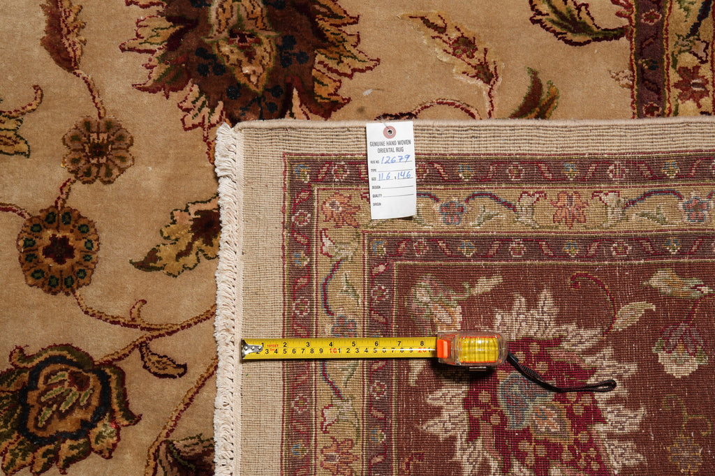 11.6 x 14.6 Quality Wool India jaipur Rug #PIX-12679