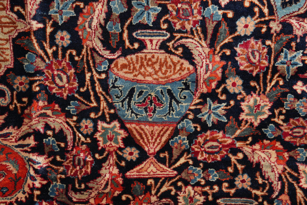 10 x 13.2 Persian Kashar Rug Zirkhaki Ancient Pattern #F-4137