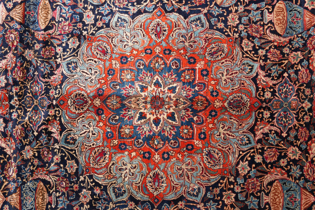 10 x 13.2 Persian Kashar Rug Zirkhaki Ancient Pattern #F-4137