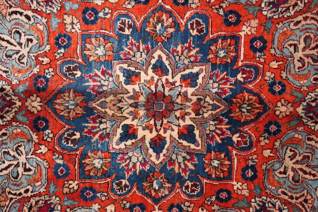 10 x 13.2 Persian Kashar Rug Zirkhaki Ancient Pattern #F-4137