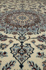 Load image into Gallery viewer, 6.5 x 9.6 Stunning Authentic Persian Nain Rug Wool and Silk 500KPSI #PIX-26310
