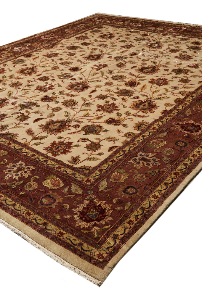 11.6 x 14.6 Quality Wool India jaipur Rug #PIX-12679