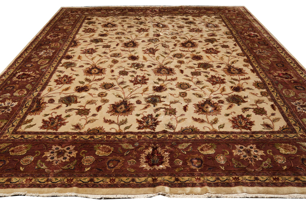 11.6 x 14.6 Quality Wool India jaipur Rug #PIX-12679