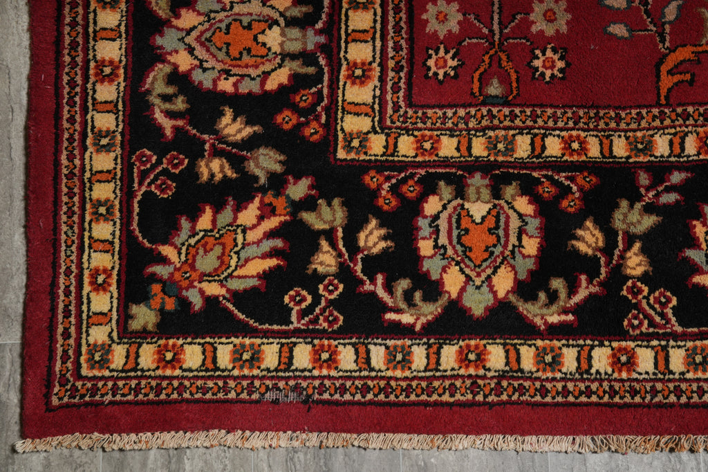 9 x 12 New Handmade Sarouk Rug #F-3347