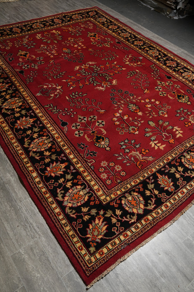 9 x 12 New Handmade Sarouk Rug #F-3347
