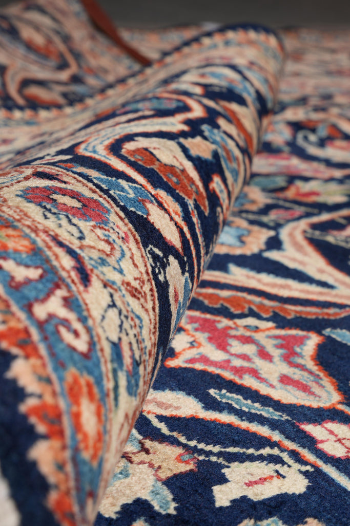 10.1 x 12.4 Authentic Persian Esfahan Najafabad Wool Rug #F-4139