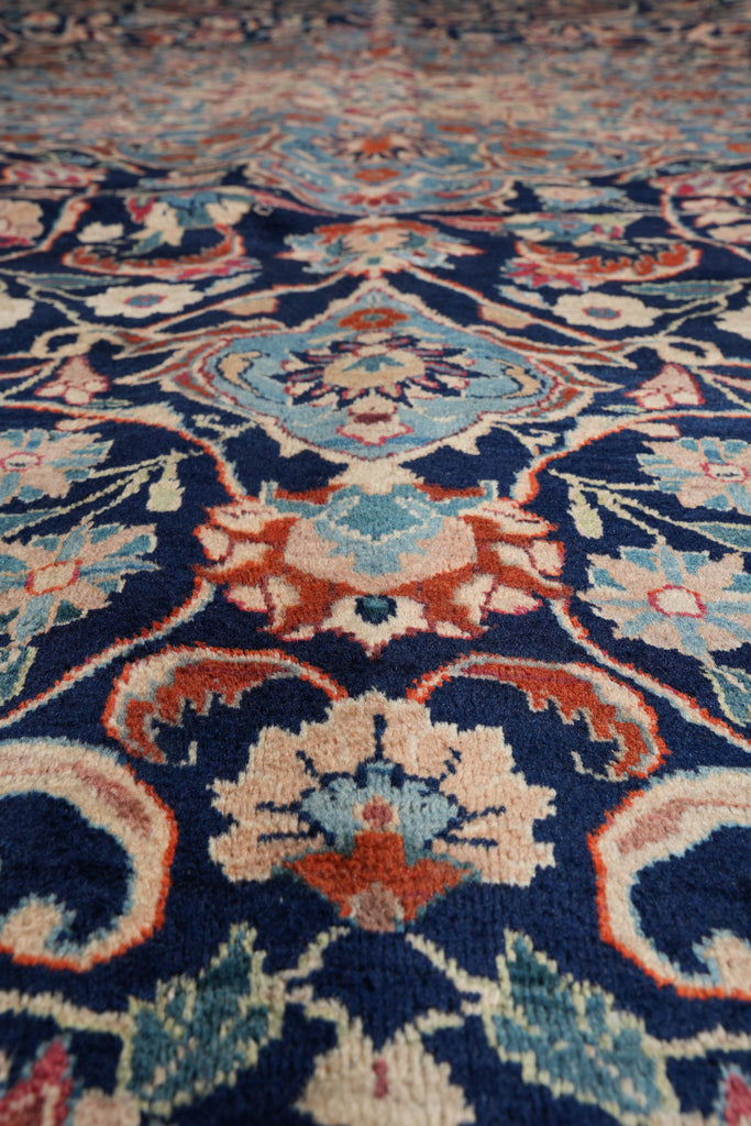 10.1 x 12.4 Authentic Persian Esfahan Najafabad Wool Rug #F-4139