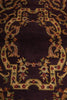 Load image into Gallery viewer, 4 x 6.3 New Handmade Jaipur Rug Eggplant Purple #PIX-12501