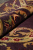 Load image into Gallery viewer, 4 x 6.3 New Handmade Jaipur Rug Eggplant Purple #PIX-12501