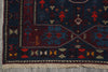 Load image into Gallery viewer, 5 x 14.4 Antique Russian Sumak Kilim Rug Eagle Kazak Pattern 1940's #B-78955
