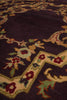 Load image into Gallery viewer, 4 x 6.3 New Handmade Jaipur Rug Eggplant Purple #PIX-12501