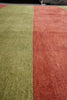Load image into Gallery viewer, 9 x 12 Contemporary Handmade Wool Rug Rust Green #F-4140