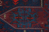 Load image into Gallery viewer, 5 x 14.4 Antique Russian Sumak Kilim Rug Eagle Kazak Pattern 1940's #B-78955