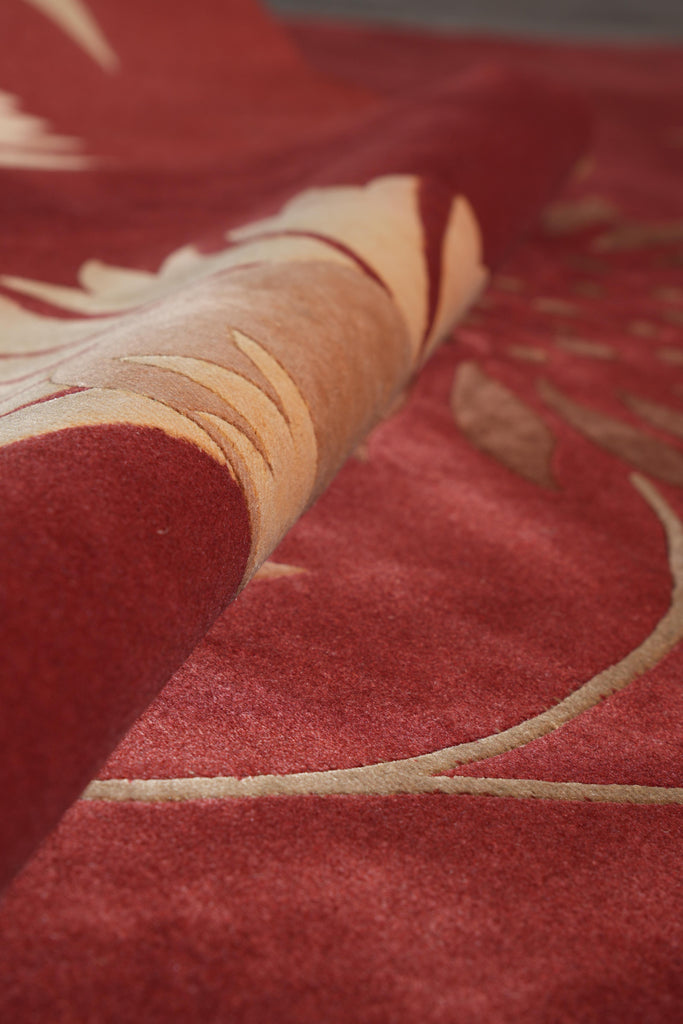 8.9 x 12 High Quality Wool and Silk Handmade Contemporary Rug #F-4141