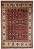Load image into Gallery viewer, 6 x 9.1 Handmade India Wool Mahal Rug #F-4445