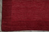 Load image into Gallery viewer, 4.3 x 6 Plain Red Modern Wool Handmade Rug #F-3348