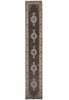 Load image into Gallery viewer, 2.9 x 16' Feet High Quality Handmade Wool and Silk Tabriz Mahi #F-3349