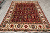 Load image into Gallery viewer, 6 x 9.1 Handmade India Wool Mahal Rug #F-4445