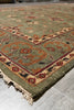 Load image into Gallery viewer, 6 x 9.2 Green Handmade Wool Rug #F-4446
