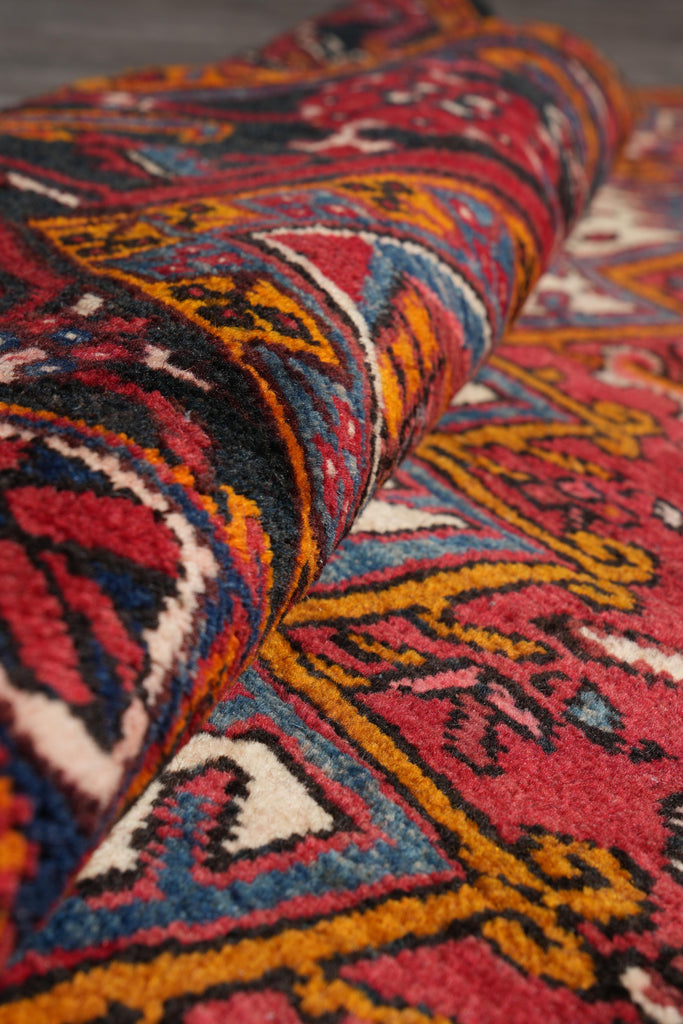 7 x 10  Hand-Knotted Tribal of Iran Persian Heriz Rug #B-73262