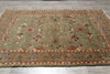Load image into Gallery viewer, 6 x 9.2 Green Handmade Wool Rug #F-4446