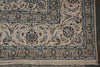 Load image into Gallery viewer, 12.9 x 18.8 Authentic Persian Nain Rug Large Wool and Silk #PIX-696