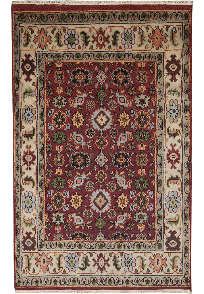 6 x 8.9 New Handmade Mahal Rug #F-4447