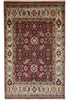 Load image into Gallery viewer, 6 x 8.9 New Handmade Mahal Rug #F-4447