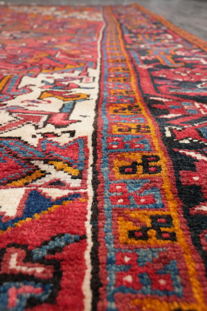 7 x 10  Hand-Knotted Tribal of Iran Persian Heriz Rug #B-73262