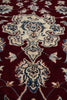Load image into Gallery viewer, 12.9 x 18.8 Authentic Persian Nain Rug Large Wool and Silk #PIX-696