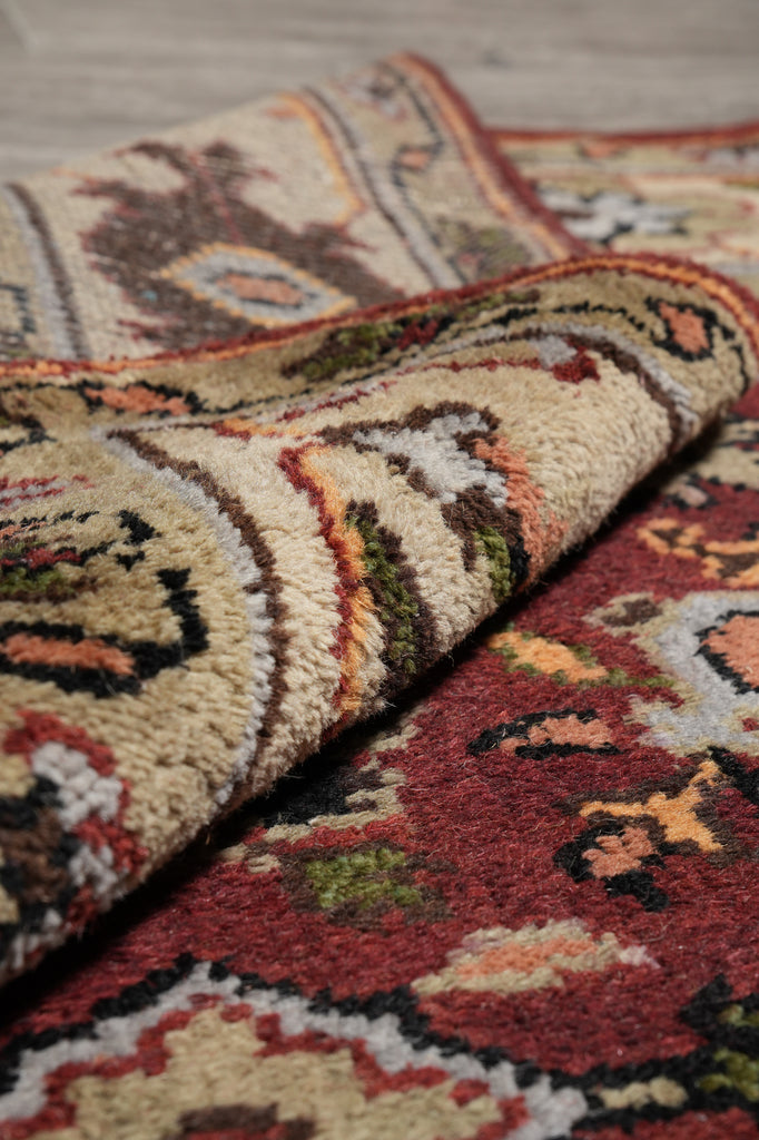 6 x 8.9 New Handmade Mahal Rug #F-4447